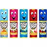 Assorted push pop candies in various flavors and colors for Charms 532424