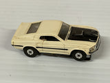 Aurora AFX -Thunder-jet  Mach 1 Mustang White/Black | 1415 | Aurora - AFX- Model Motoring