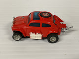Aurora AFX magnatraction Baja VW  Red/white tanks  | 1914 | Aurora - AFX