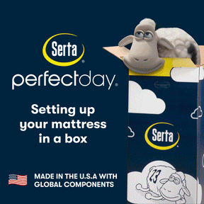 8" - Medium | Perfect Day by Serta, package view