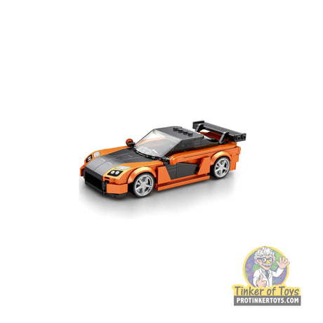 1/24 Mazda Rx-7 Race Car (367 Pcs) | REO00804 | Reobrix