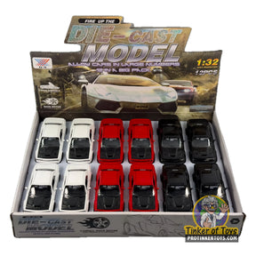 Set of 12 diecast Hellcat cars, 1:32 scale, collectible toy cars for Xu Ye MIC1525