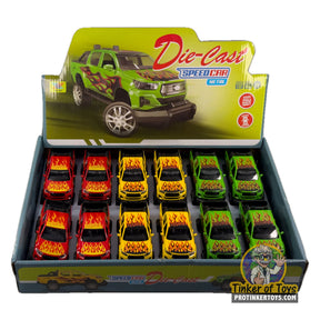 Assortment of diecast toy vehicles in various colors and styles for Xu Ye MIC1542