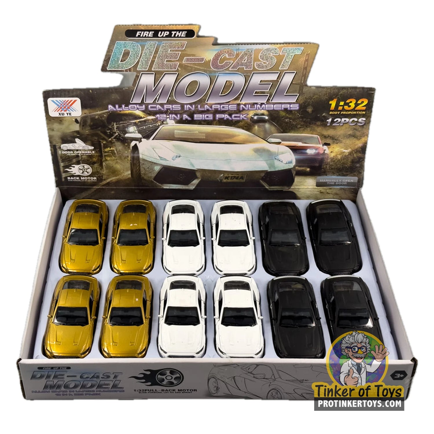 1:32 Alloy Diecast Sports Car 3 Colors | MIC1537 | Xu Ye