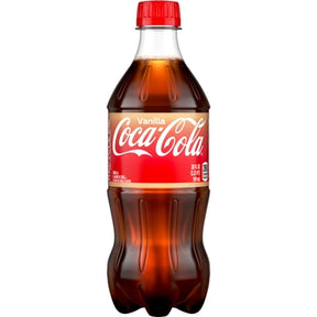 Brown glass bottle of Coca-Cola Vanilla soda for 116629