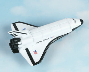 Space Shuttle model with "United States" text on the side for HotWings 12015