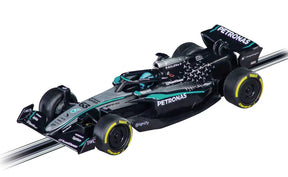 Mercedes-AMG F1 race car toy, black and teal livery, number 63 for Carrera Go!!! 20064283
