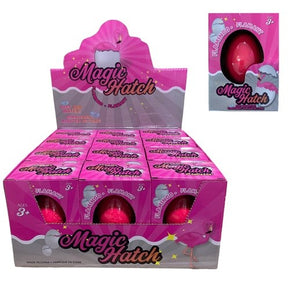 Flamingo egg hatching toy set with pink packaging for Handee NV3012
