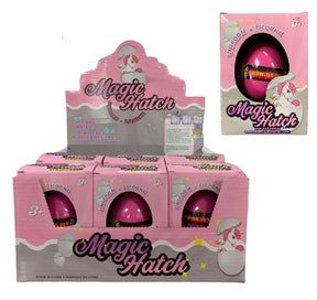 Unicorn egg hatching toy set with pink packaging for Handee NV3011