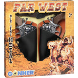 Cowboy Far West Double Roll Cap Gun  | 148/0 | Gonher