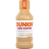 Dunkin' French Vanilla Iced Coffee 13.7 oz  | 152921 | Coca-Cola