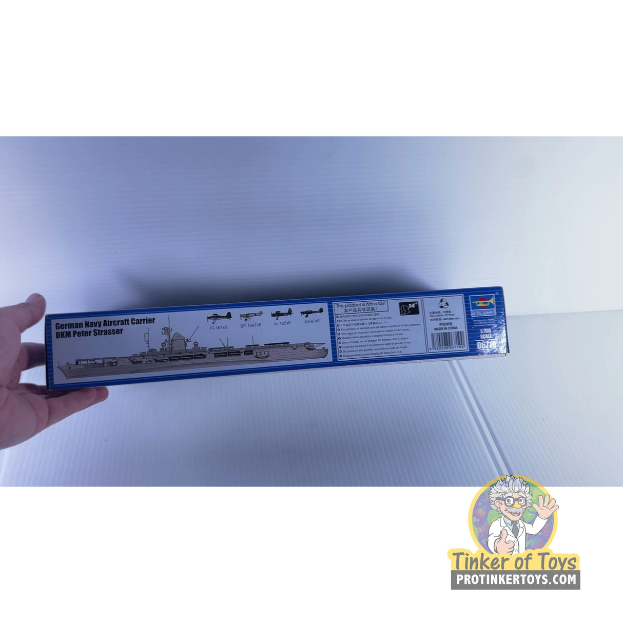 German Navy Aircraft Carrier DKM Peter Strasser 1:700 | PENDING-1692001-07031158-C032 | Trumpeter