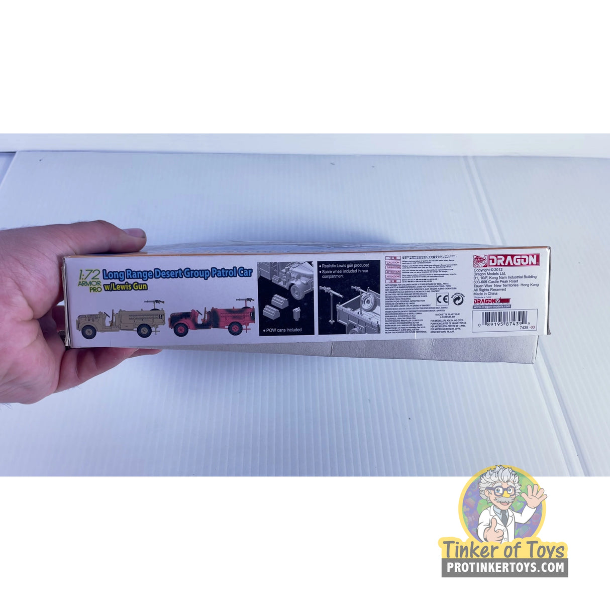 Long Range Desert Group Patrol Car w/Lewis Gun 1:72 | PENDING-1692001-07031234-C050 | Dragon