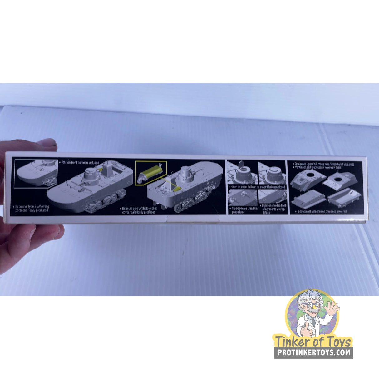 IJN Type 2 Ka-Mi w/Floating Pontoon Amphibious Tank 1:72 | 7485 | Dragon