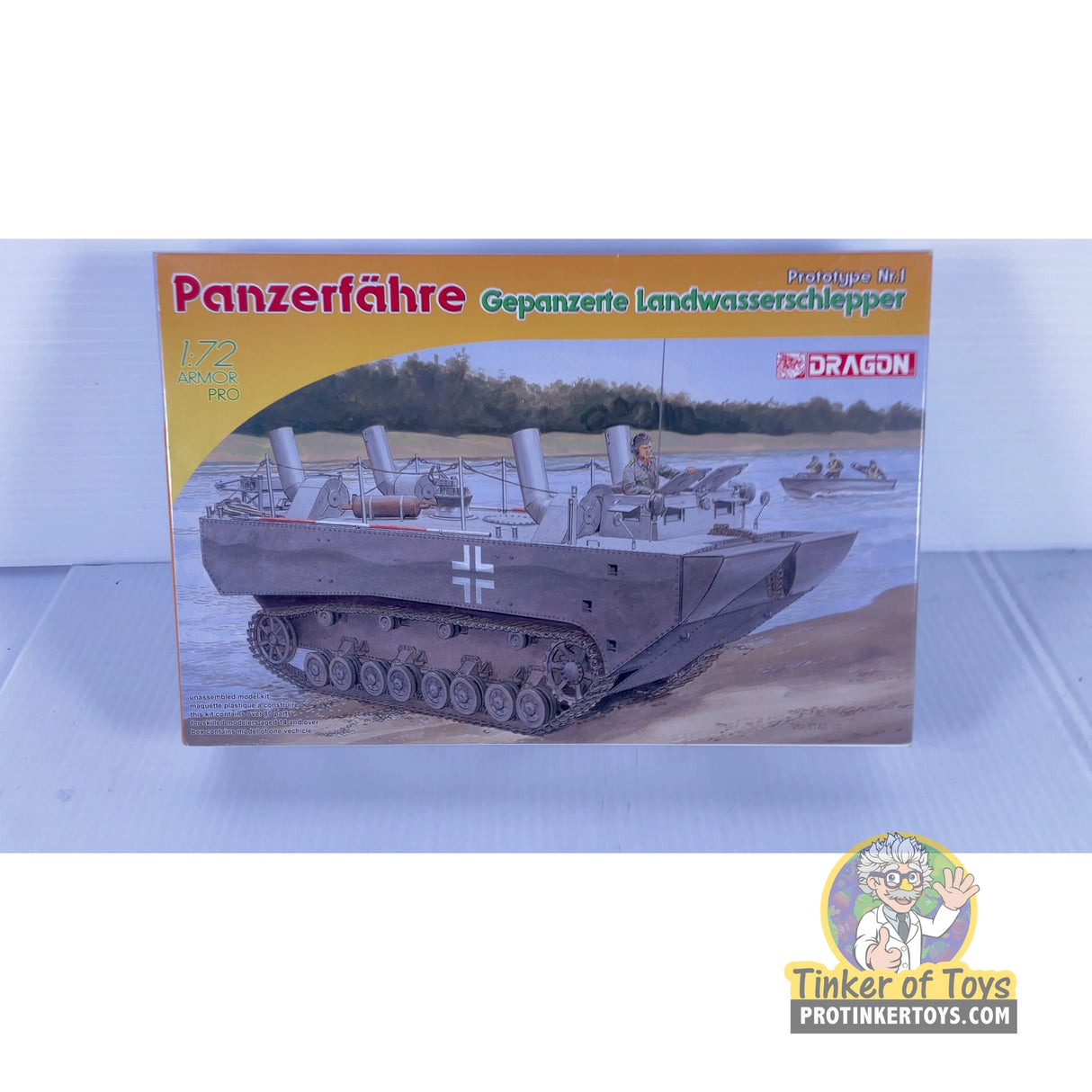 Panzerfahre Gepanzerte Landwasserschlepper Prototype Nr.1 1:72 | PENDING-1692001-07031259-C071 | Dragon