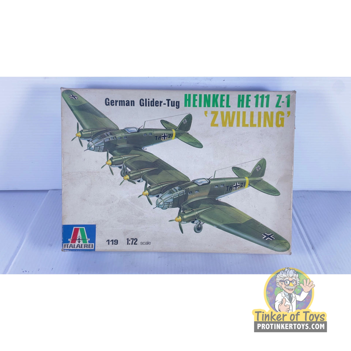 航空機・ヘリコプター Italaerei 1/72 Heinkel He 111 Z-1 German Glider-Tug Heinkel He 111 Z-1 
