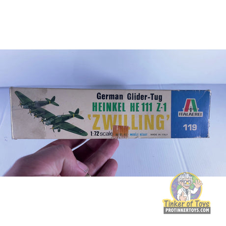 German Glider-Tug Heinkel He 111 Z-1 "Zwilling" 1:72 | 119 | Italeri
