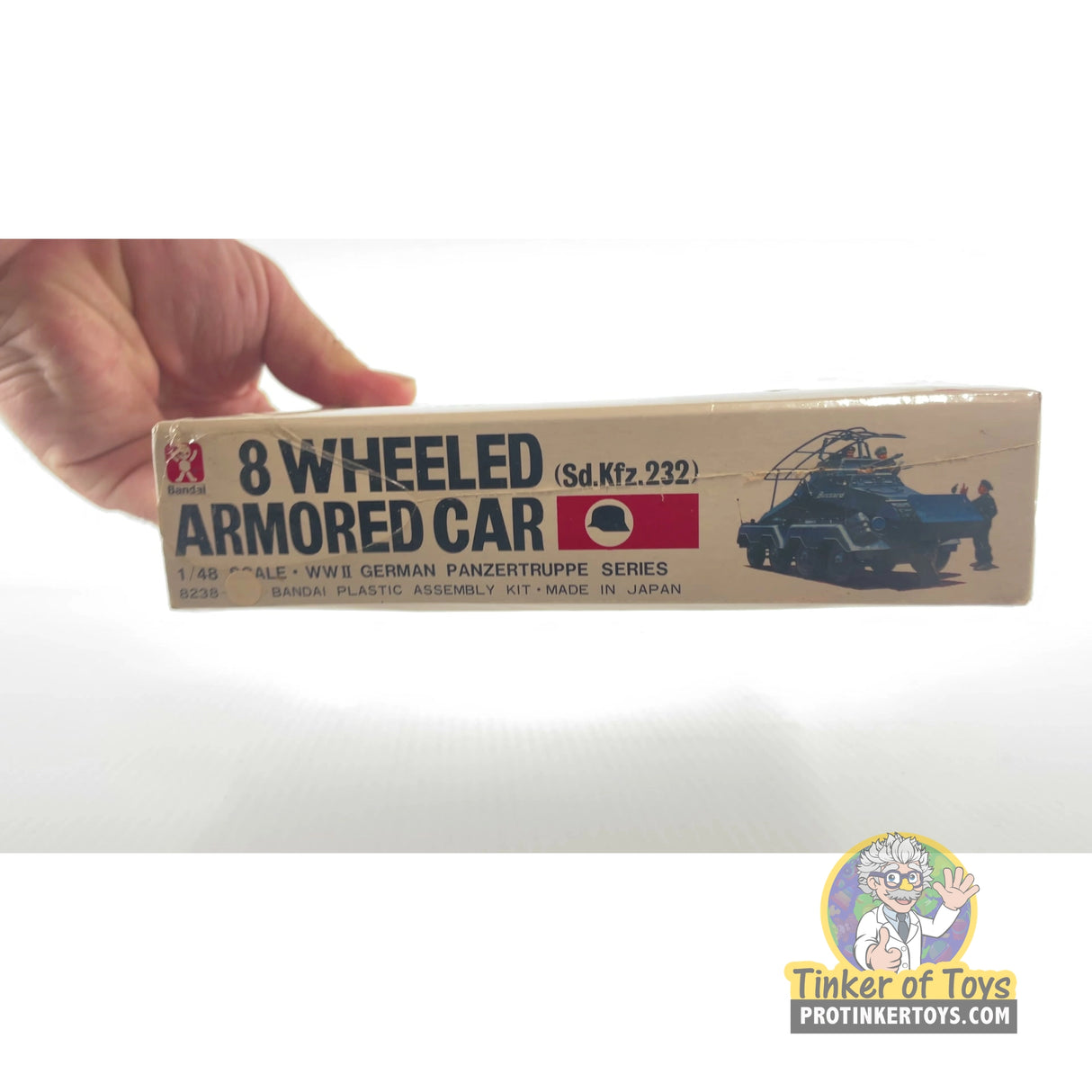 8 Wheeled Armored Car (Sd.Kfz.232) 1:48 | 8238 | Bandai