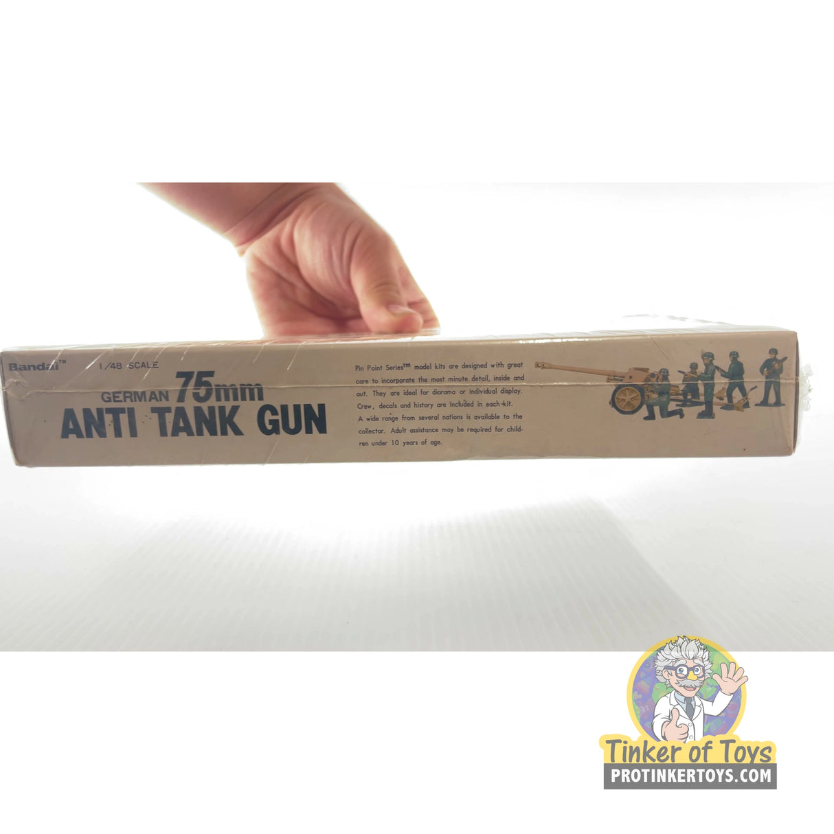 German 75mm Anti Tank Gun | 8253 | Bandai