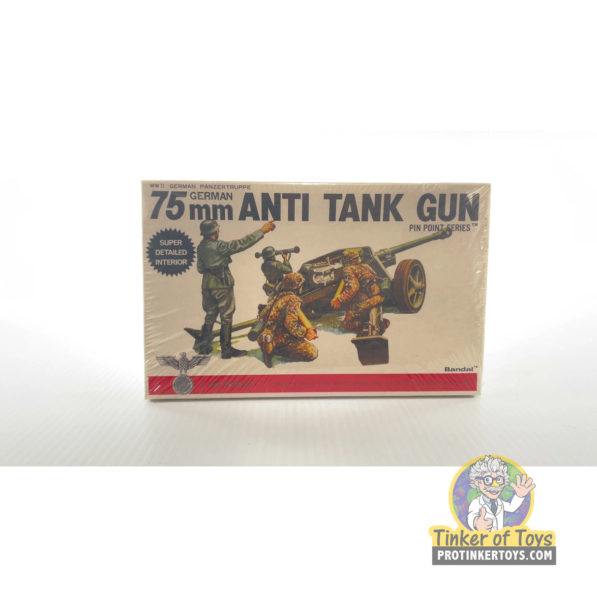 German 75mm Anti Tank Gun | 8253 | Bandai