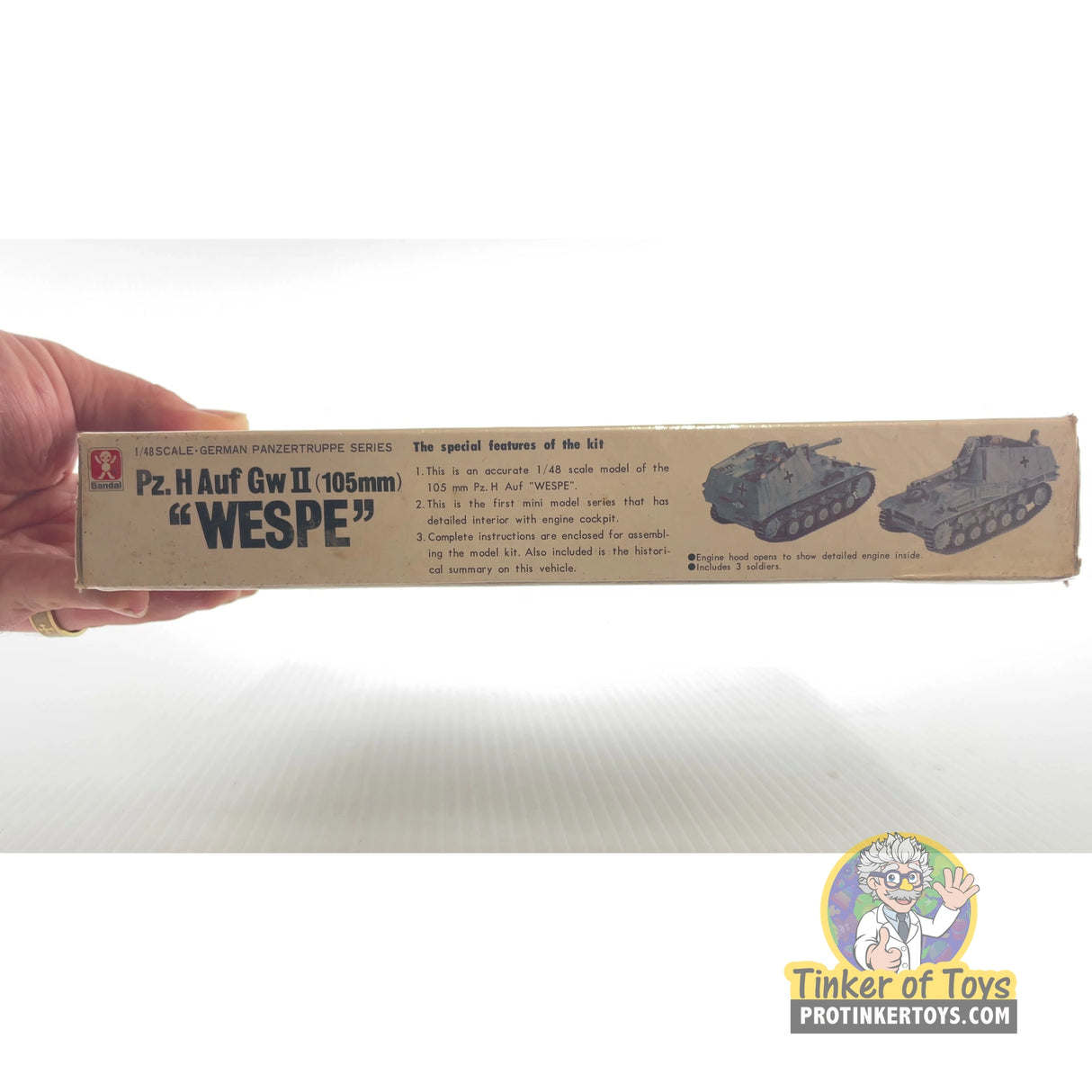 Pz.H Auf Gw II (105mm) "Wespe" 1:48 | PENDING-1692001-07071411-C161 | Needs Brand Review