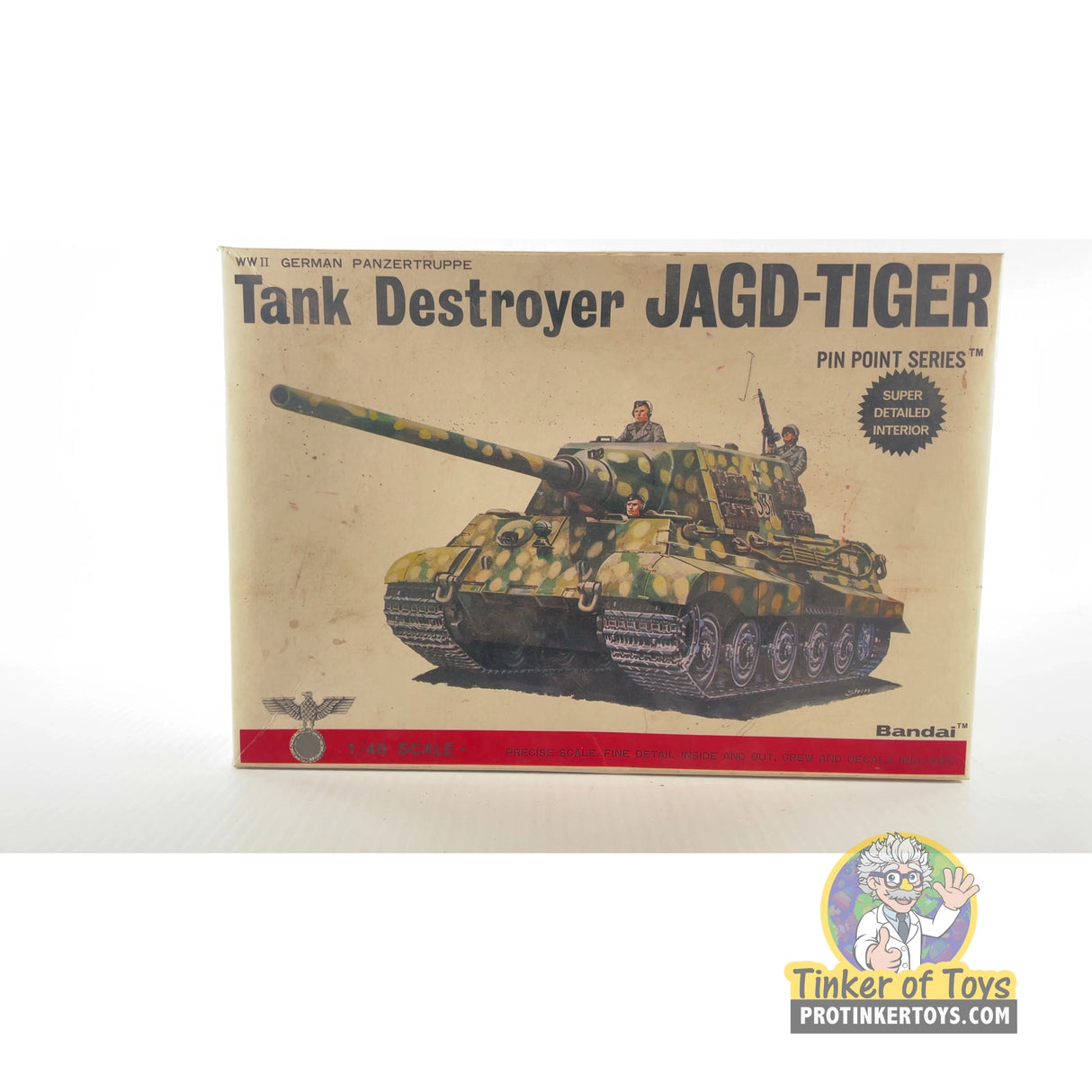 Tank Destroyer JAGD-TIGER 1:48 | PENDING-1692001-07071415-C167 | Bandai