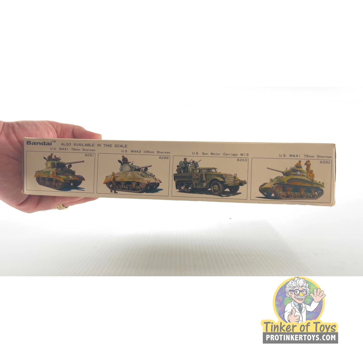 U.S. 155m/m Gun Motor Carriage M12 1:48 | 8289 | Bandai