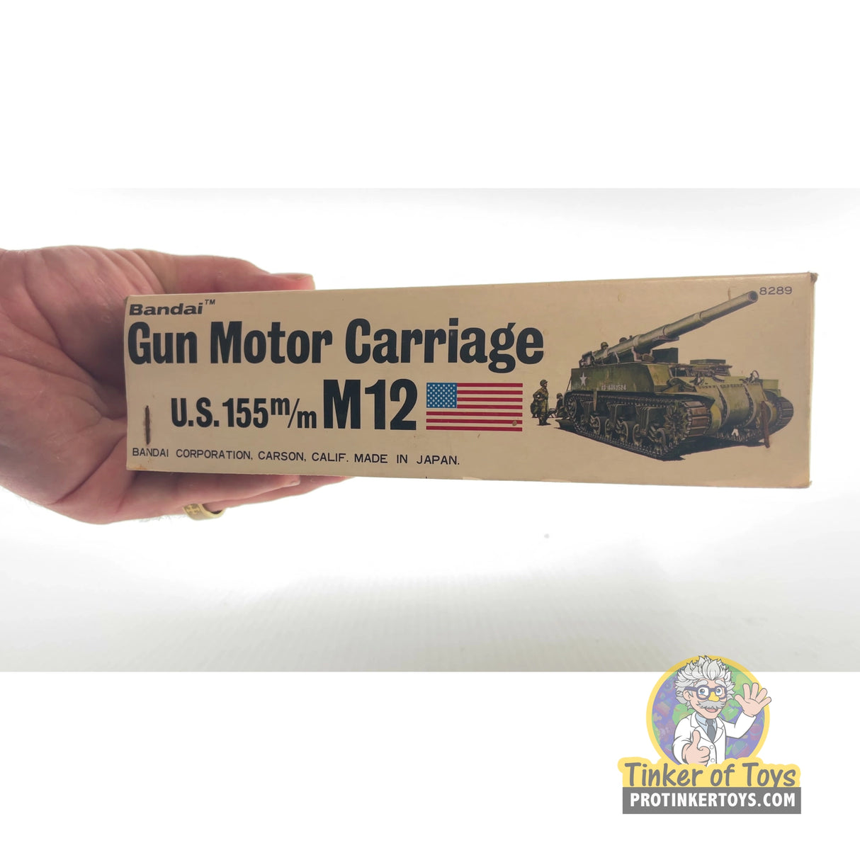 U.S. 155m/m Gun Motor Carriage M12 1:48 | 8289 | Bandai