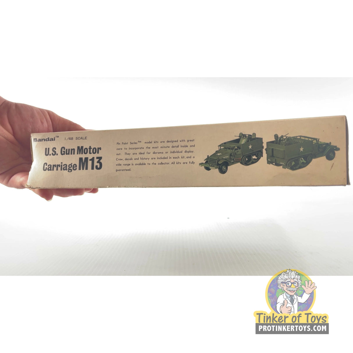 U.S. Gun Motor Carriage M13 1:48 | 8283 | Bandai