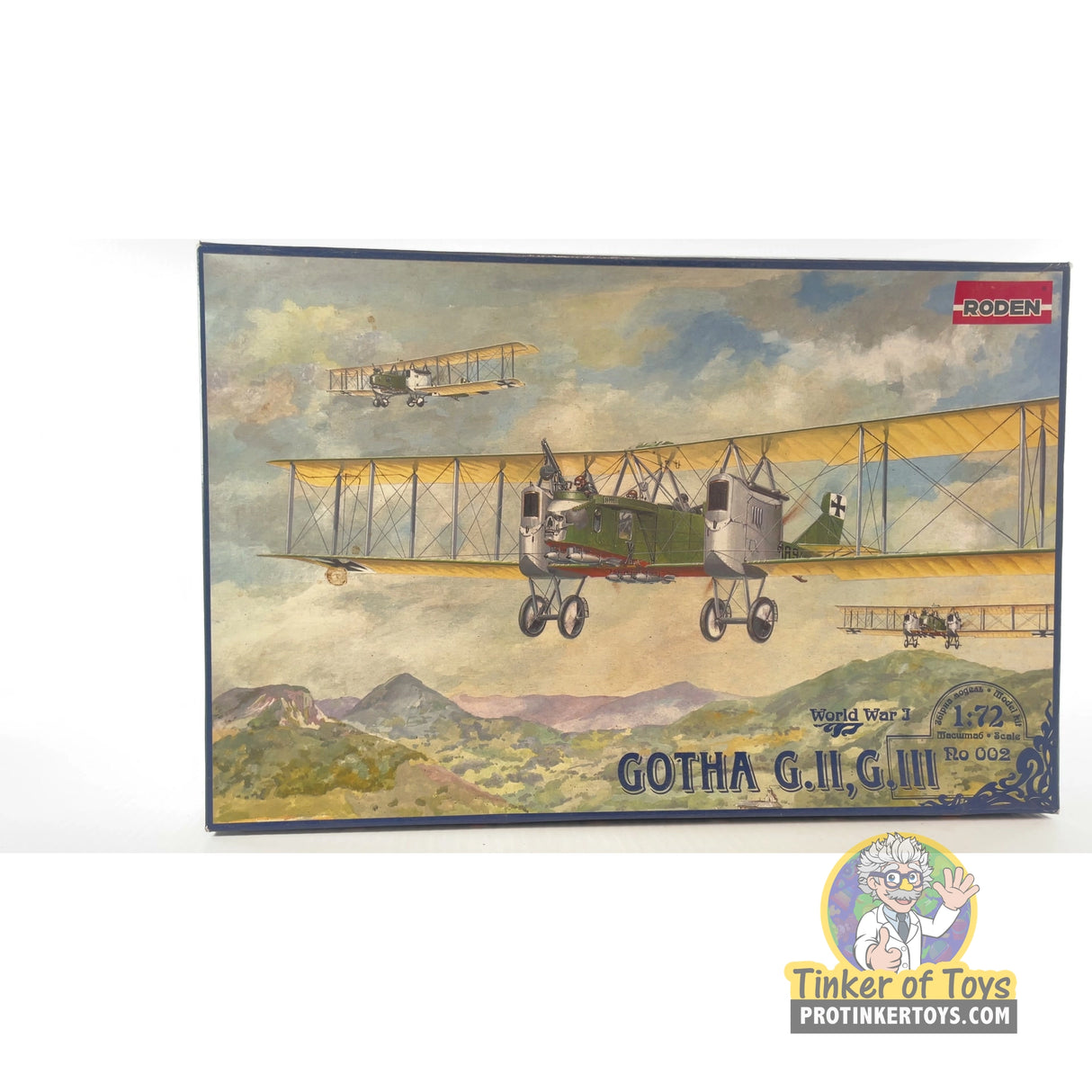 Gotha G.II, G.III 1:72 | P40002 | Roden