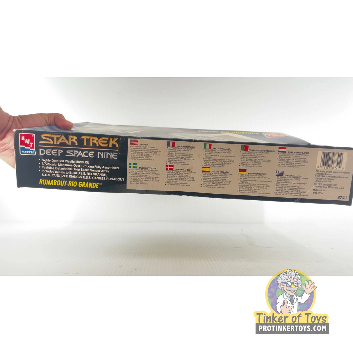 Star Trek Deep Space Nine Runabout Rio Grande 1:72 | 8741 | Needs Brand Review