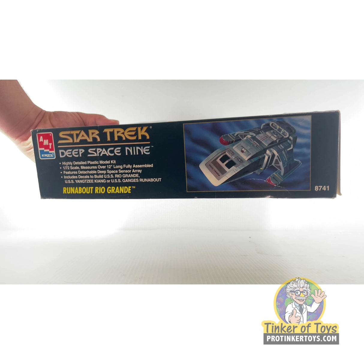 Star Trek Deep Space Nine Runabout Rio Grande 1:72 | 8741 | Needs Brand Review