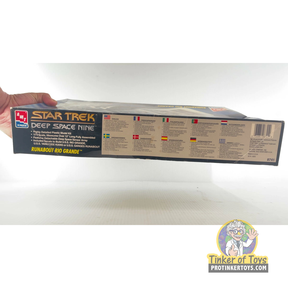 Star Trek Deep Space Nine Runabout Rio Grande 1:72 | 8741 | Needs Brand Review