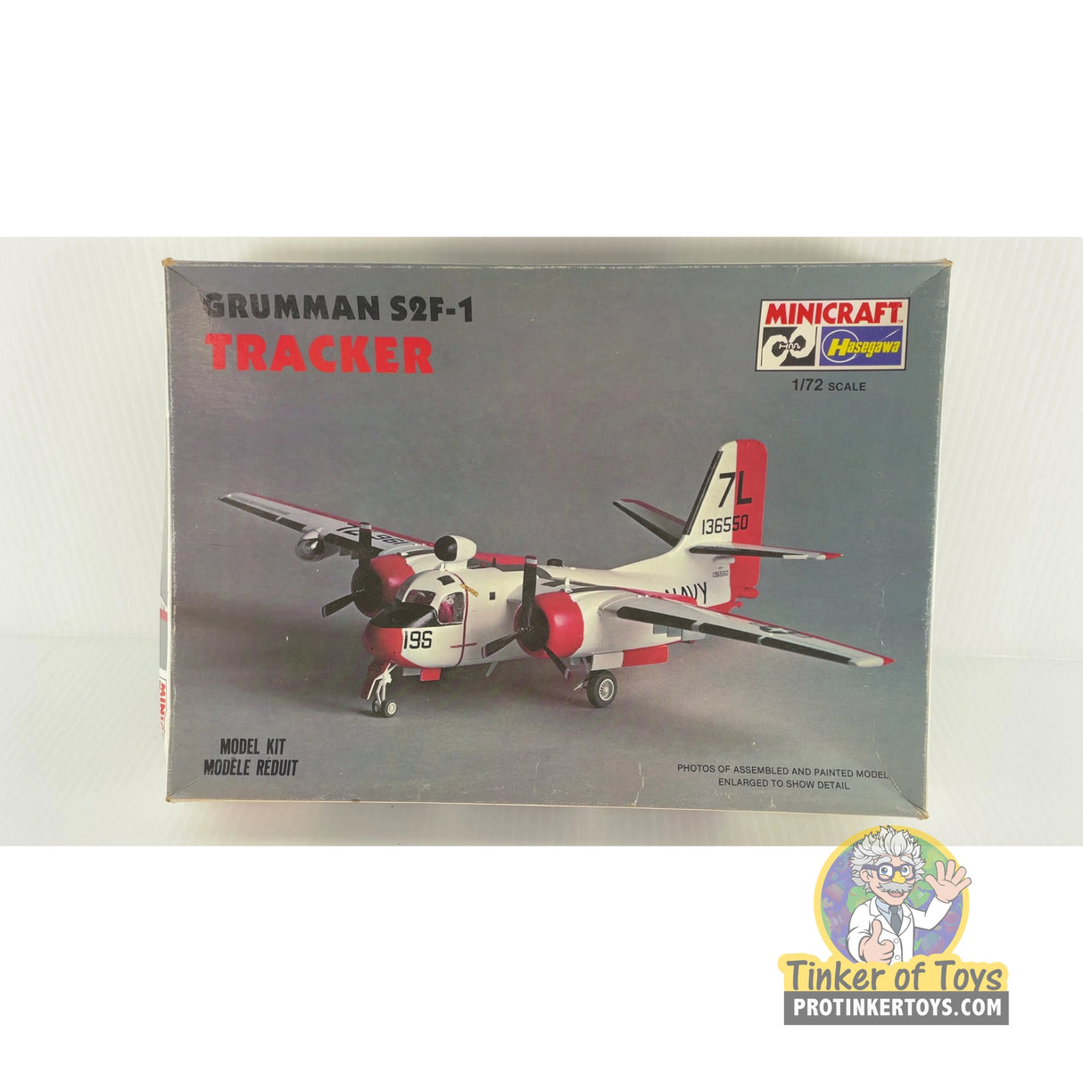 Grumman S2F-1 Tracker 1:72 | PENDING-1692001-07091045-C088 | Needs Brand Review