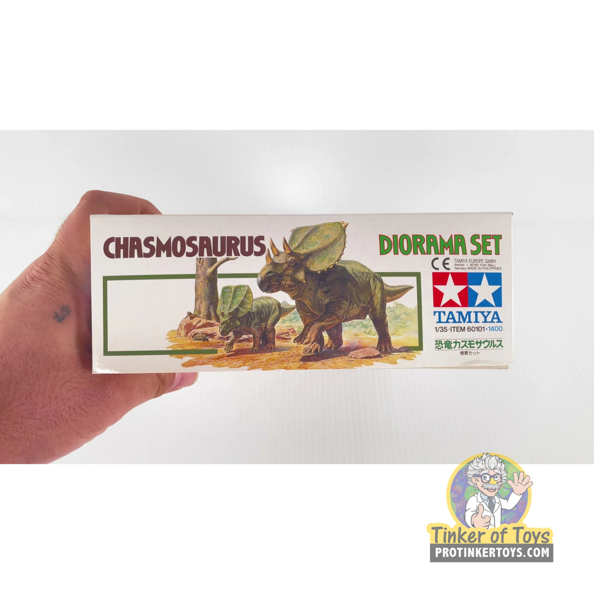 Chasmosaurus Diorama Set 1:35 | PENDING-1692001-07091127-C115 | Tamiya