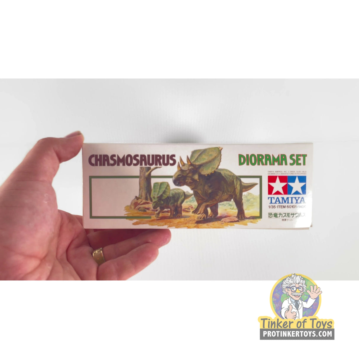 Chasmosaurus Diorama Set 1:35 | PENDING-1692001-07091127-C115 | Tamiya