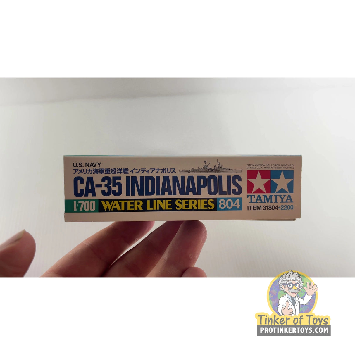 U.S. Navy CA-35 Indianapolis 1:700 | 804 | Tamiya