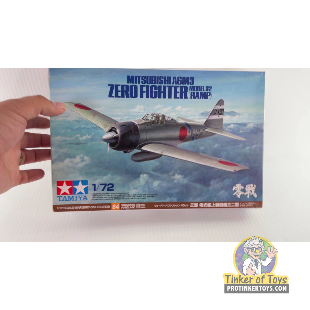 Mitsubishi A6M3 Zero Fighter Model 32 (Hamp) 1:72 | 60784 | Tamiya