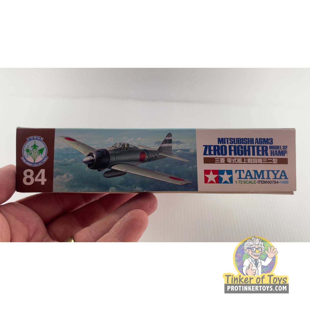 Mitsubishi A6M3 Zero Fighter Model 32 (Hamp) 1:72 | 60784 | Tamiya