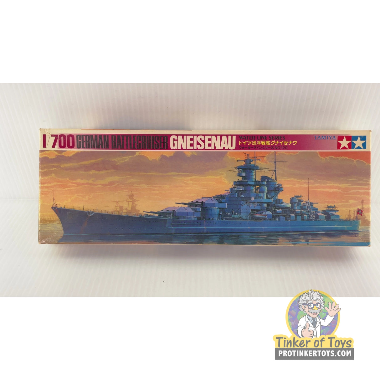 Gneisenau Battlecruiser 1:700 | WLB120 | Tamiya