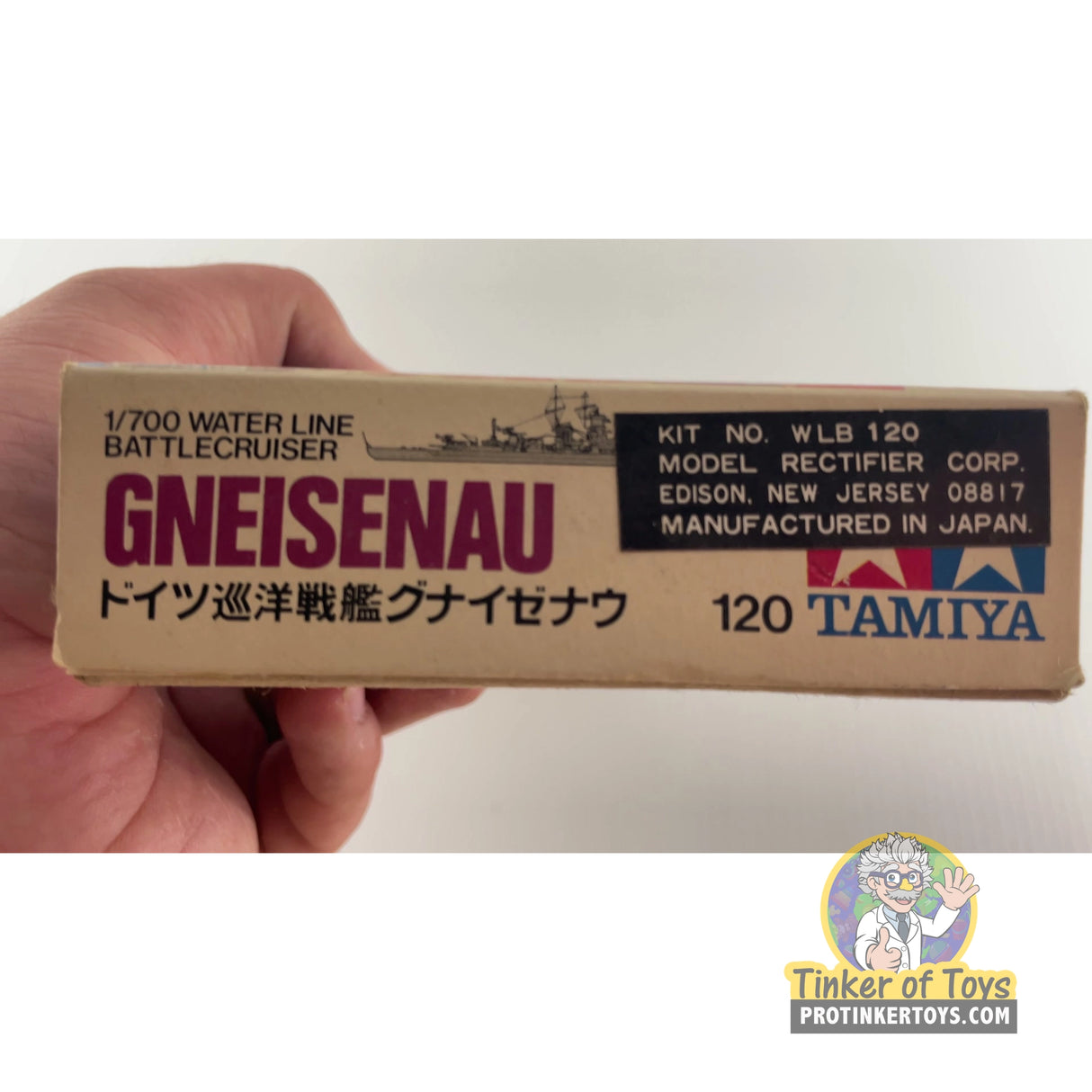 Gneisenau Battlecruiser 1:700 | WLB120 | Tamiya