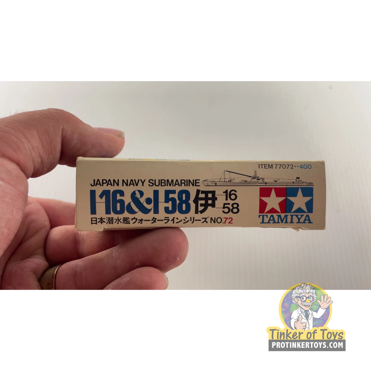 I-16 & I-58 Japan Navy Submarine 1:700 | 72 | Tamiya