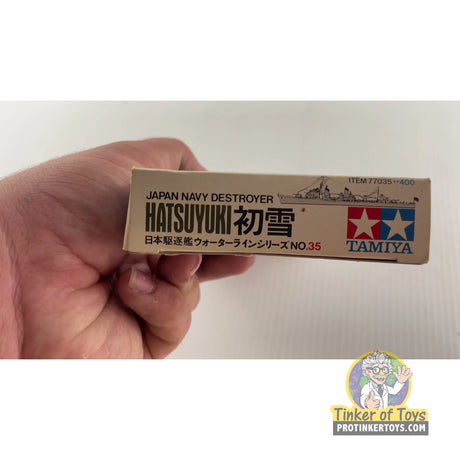 Hatsuyuki Japan Navy Destroyer 1:700 | NO.35 | Tamiya