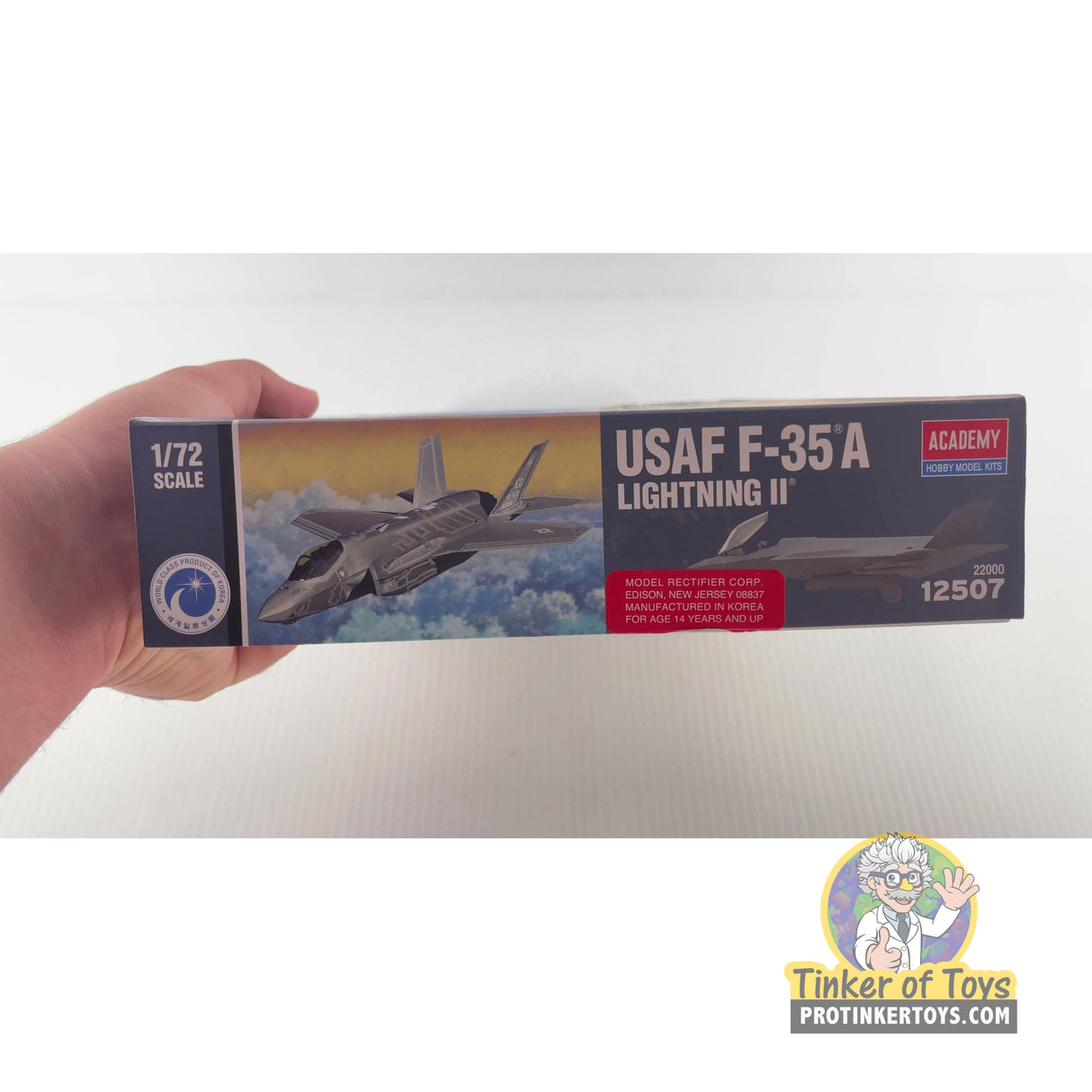 USAF F-35A Lightning II 1:72 | PENDING-1692001-07101020-C141 | Academy