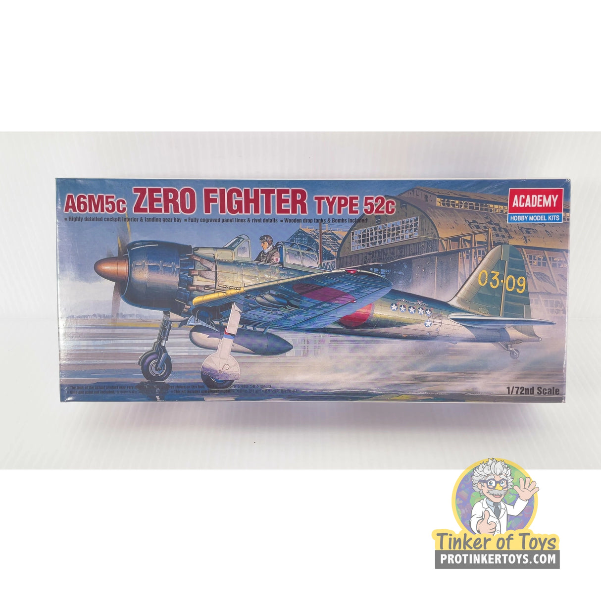 A6M5c Zero Fighter Type 52c 1:72 | 12402 | Academy