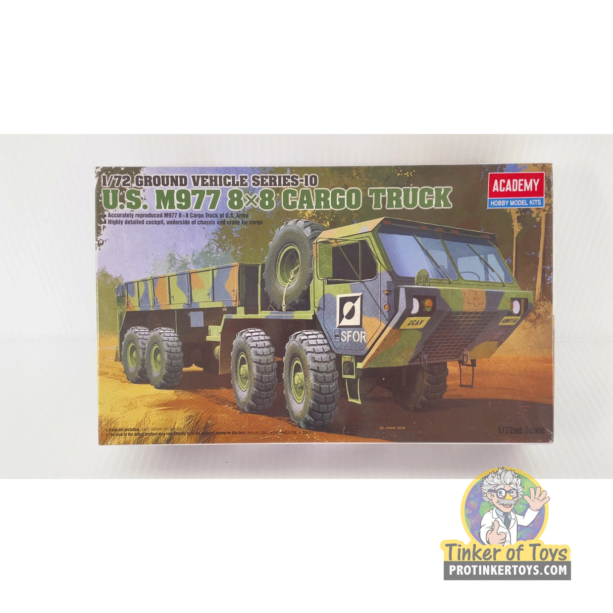 U.S. M977 8x8 Cargo Truck 1:72 | 13418 | Academy