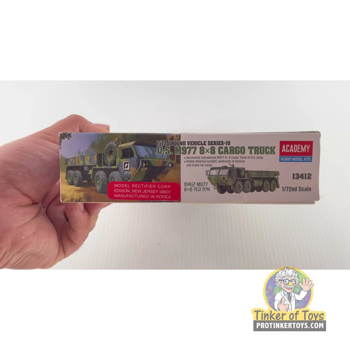 U.S. M977 8x8 Cargo Truck 1:72 | 13418 | Academy