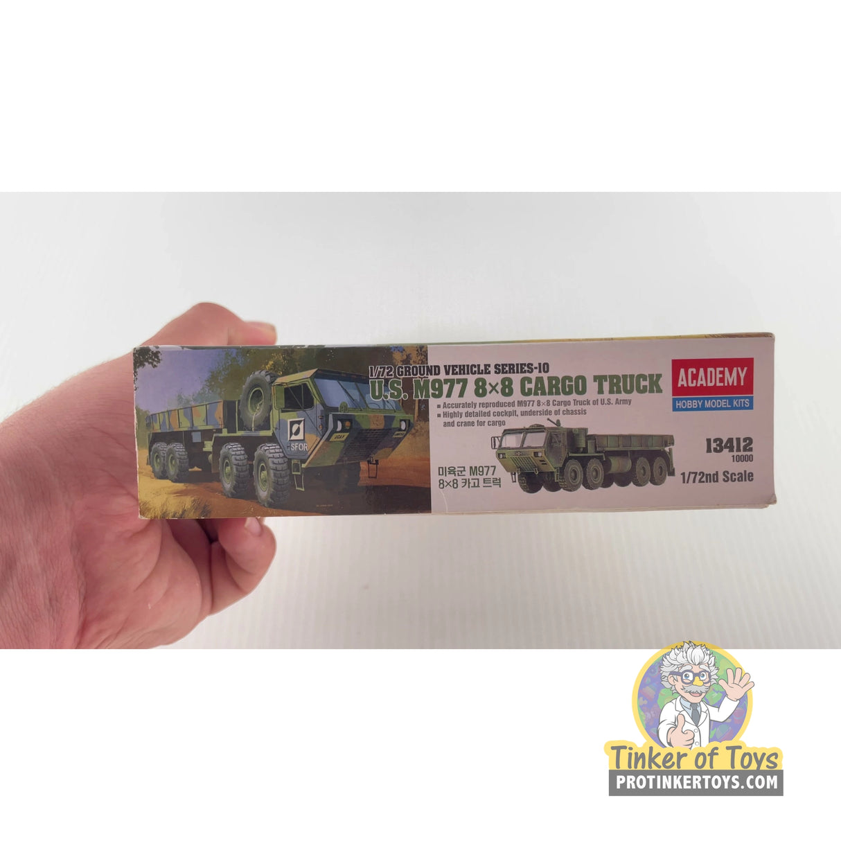 U.S. M977 8x8 Cargo Truck 1:72 | 13418 | Academy