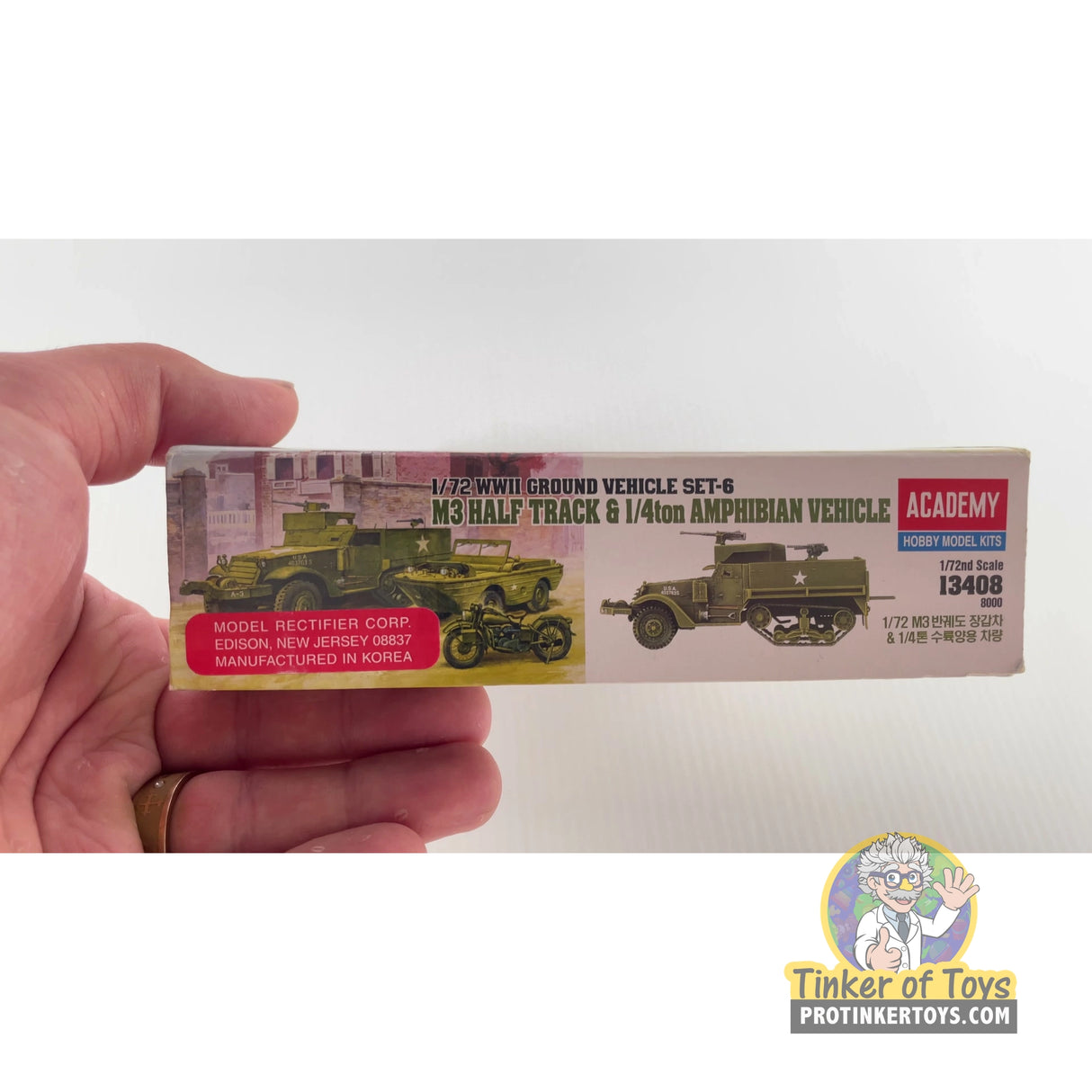 M3 Half Track & 1/4ton Amphibian Vehicle 1:72 | 13408 | Academy