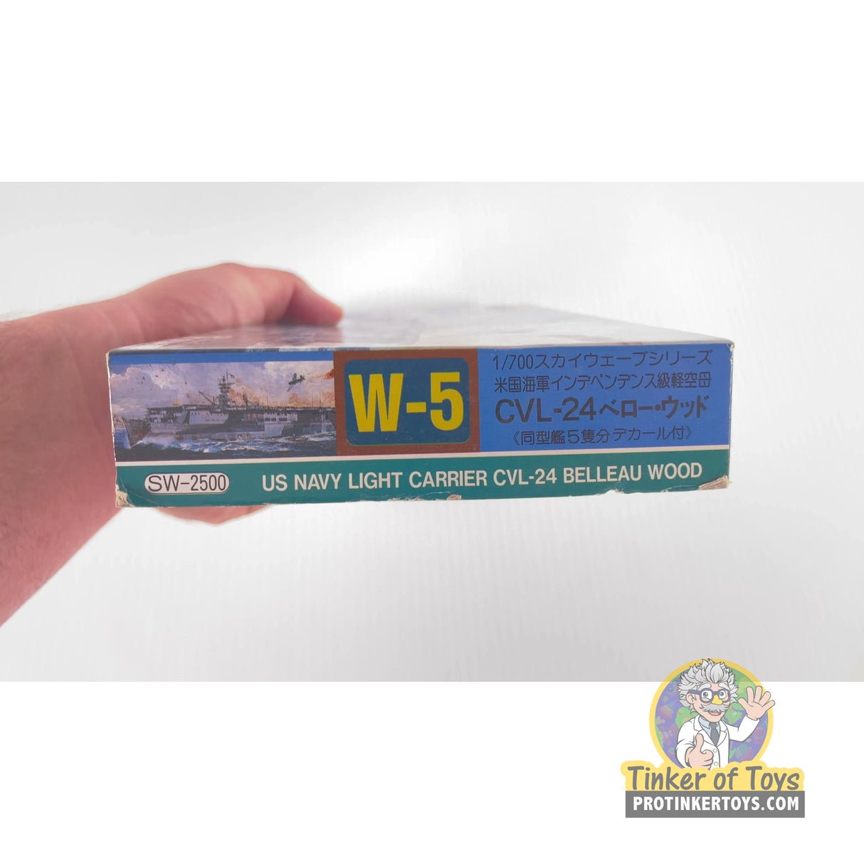 US Navy Light Carrier CVL-24 Belleau Wood 1:700 | SW-2500 | Needs Brand Review